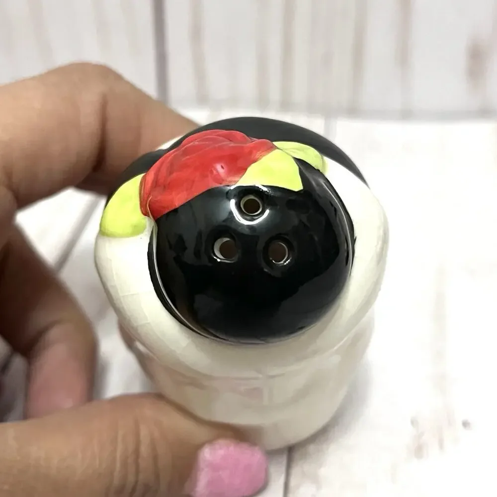 Day Of The Dead Dia De Los Muertaos Bride & Groom Salt & Pepper Shaker Set